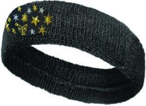 Black Sparkle Forcefield® Protective Sweatband™
