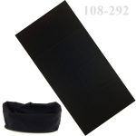 Black protective headband and head covering for sports safety, designed by Forcefield®. Ideal for athletes in non-collision sports or high-risk activities to add an extra layer of protection.